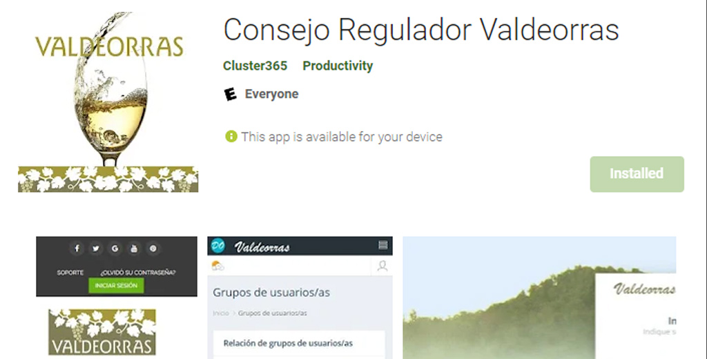 Valdeorras: nueva App IOS